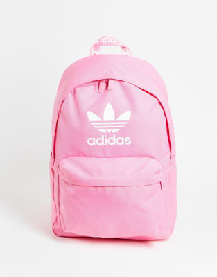 adidas Originals trefoil backpack in pink