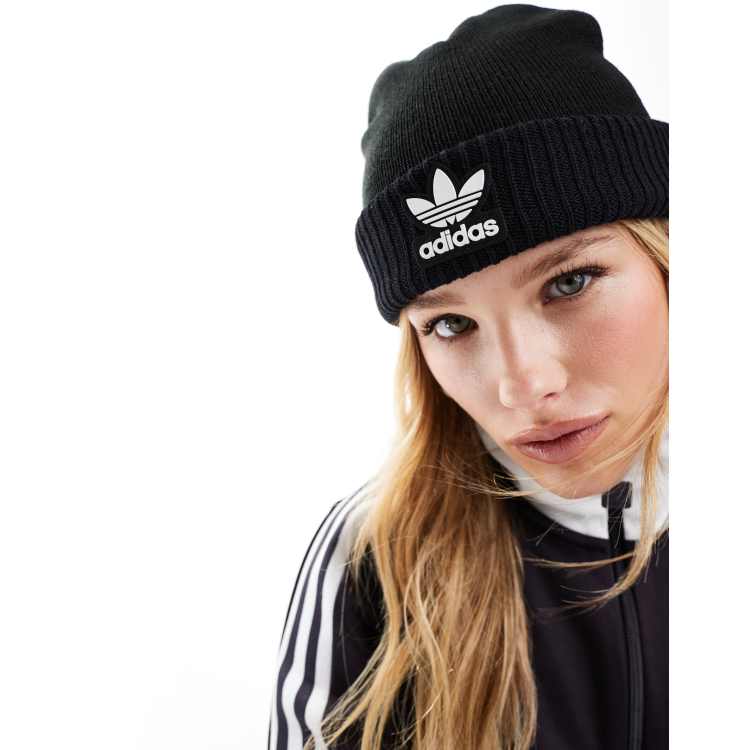 adidas Originals trefoil beanie in black