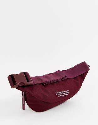 burgundy bum bag