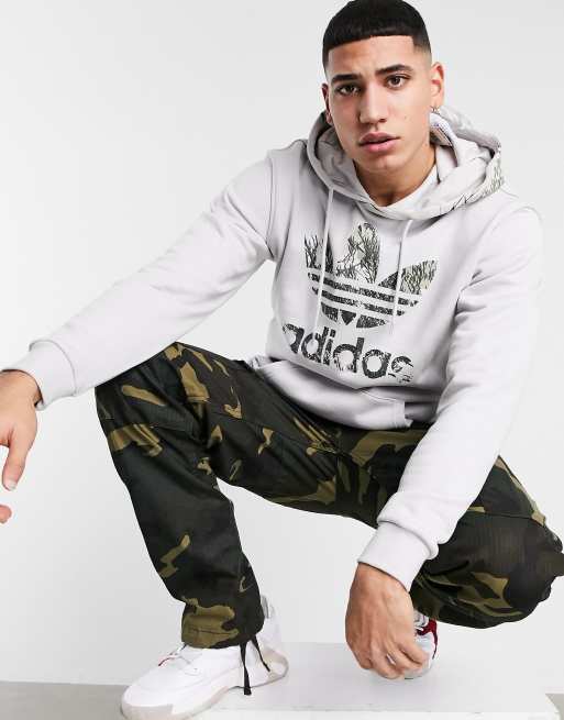 Adidas on sale trefoil camo