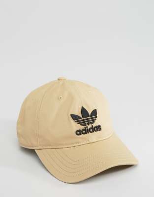 adidas trefoil beige