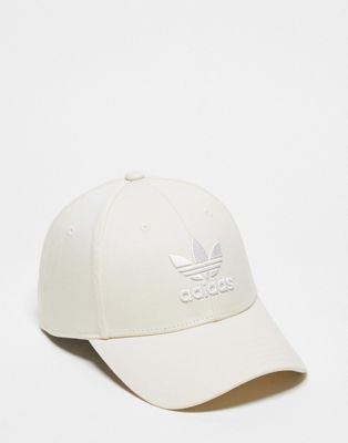 adidas Originals trefoil cap in cream