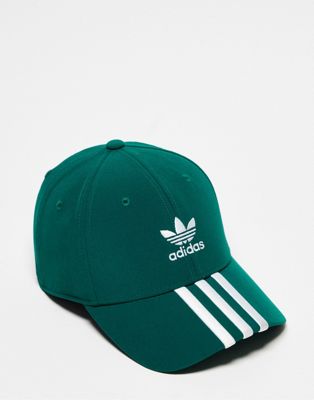 adidas Originals trefoil cap in forest green - ASOS Price Checker