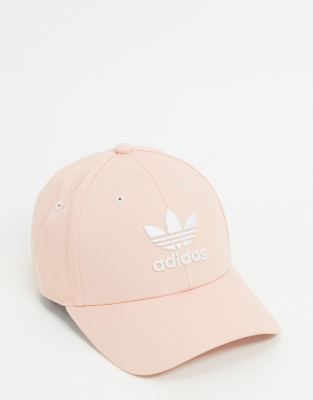 peach adidas hat