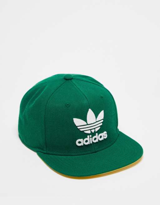 adidas Originals Trefoil in green | ASOS