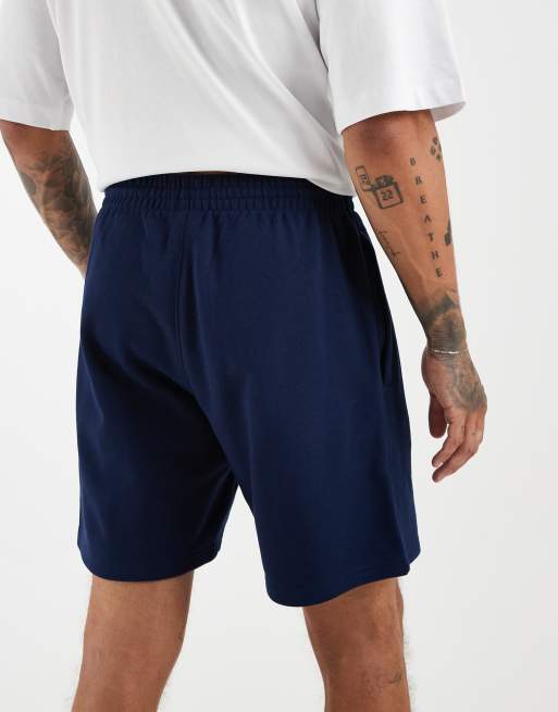 adidas Originals – Trefoil Essentials – Fleece-Shorts in Night Indigo, 5 von 5