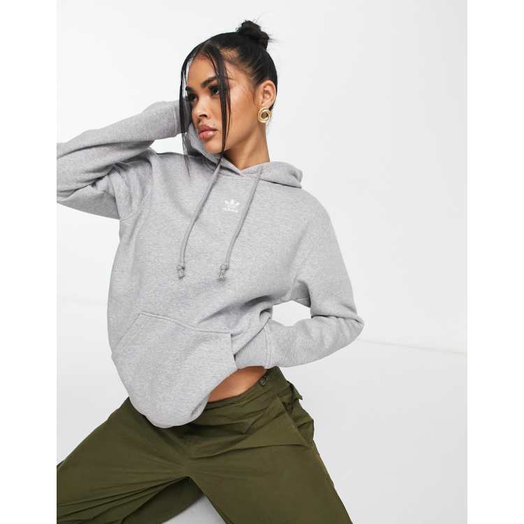 Women's Adidas Originals Tape Crop Hoodie