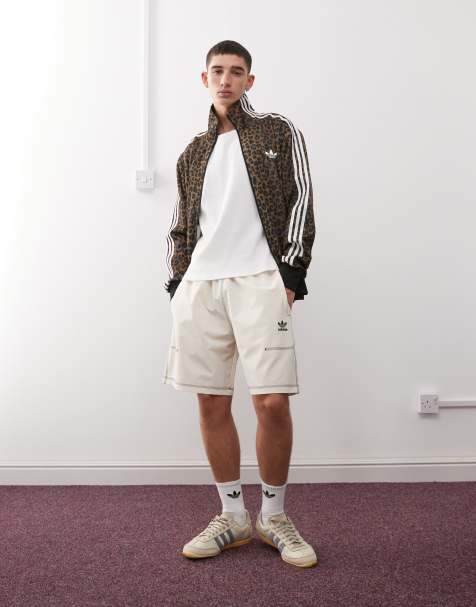 adidas Originals - Trefoil Essentials - Hvide shorts - view 1