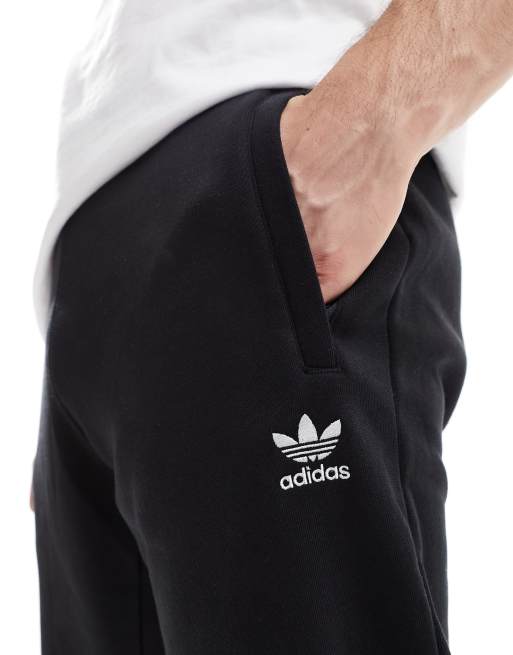 adidas Originals – Trefoil Essentials – Jogginghose in Schwarz, 3 von 5