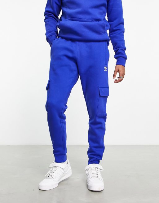 Blue shop adidas bottoms