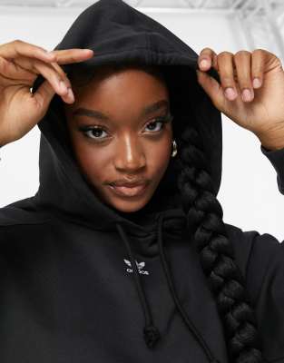 adidas essentials logo hoodie