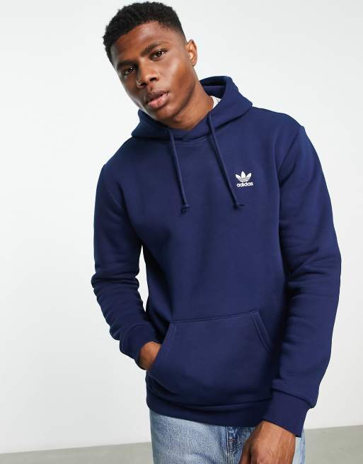 Navy blue on sale adidas hoodie