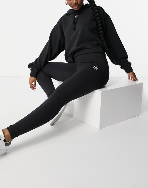 adidas Originals TREFOIL TIGHT Black - Fast delivery  Spartoo Europe ! -  Clothing leggings Women 28,80 €