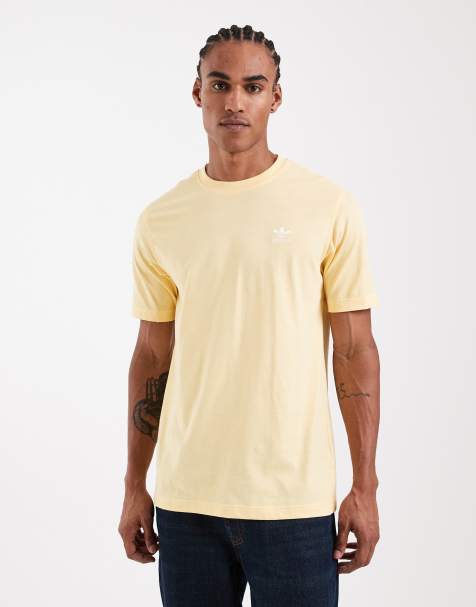 adidas Originals – Trefoil Essentials – Orange t-shirt - view 1