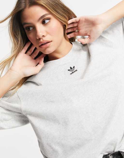 Adidas originals trefoil store oversized t shirt