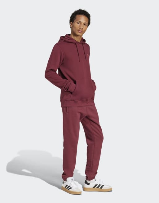 adidas Originals - Trefoil Essentials - Pantalon - Rouge ombré