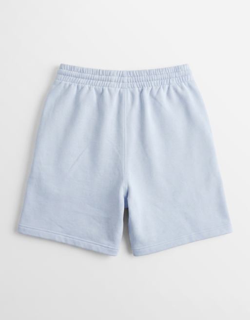 adidas Originals – Trefoil Essentials – Shorts in Himmelblau, 7 von 9