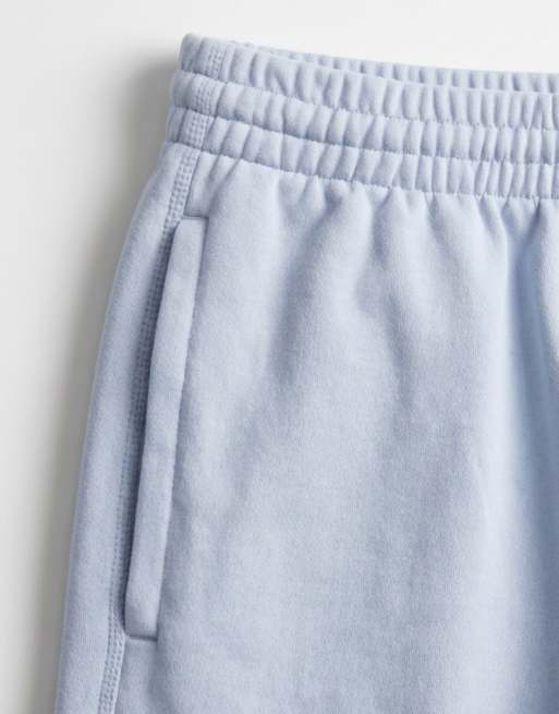adidas Originals – Trefoil Essentials – Shorts in Himmelblau, 8 von 9