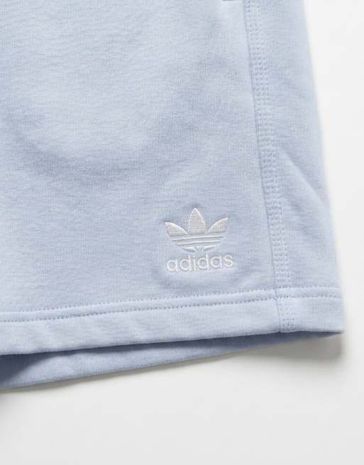 adidas Originals – Trefoil Essentials – Shorts in Himmelblau, 9 von 9