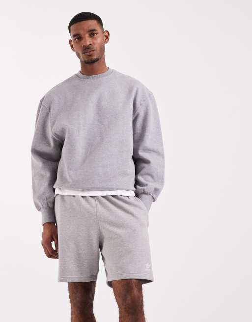adidas Originals – Trefoil Essentials – Shorts in Mittelgrau, 7 Zoll Schrittlänge, 2 von 5
