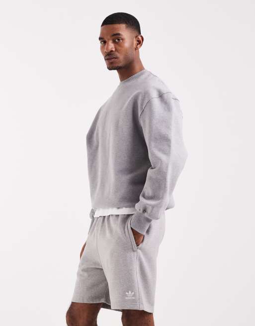 adidas Originals – Trefoil Essentials – Shorts in Mittelgrau, 7 Zoll Schrittlänge, 3 von 5