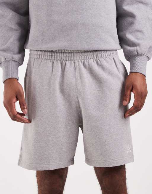 adidas Originals – Trefoil Essentials – Shorts in Mittelgrau, 7 Zoll Schrittlänge, 4 von 5