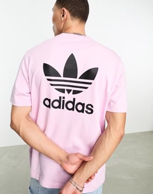 cantidad de ventas Cabeza Contar adidas Originals Trefoil Essentials small logo t-shirt in pink | ASOS