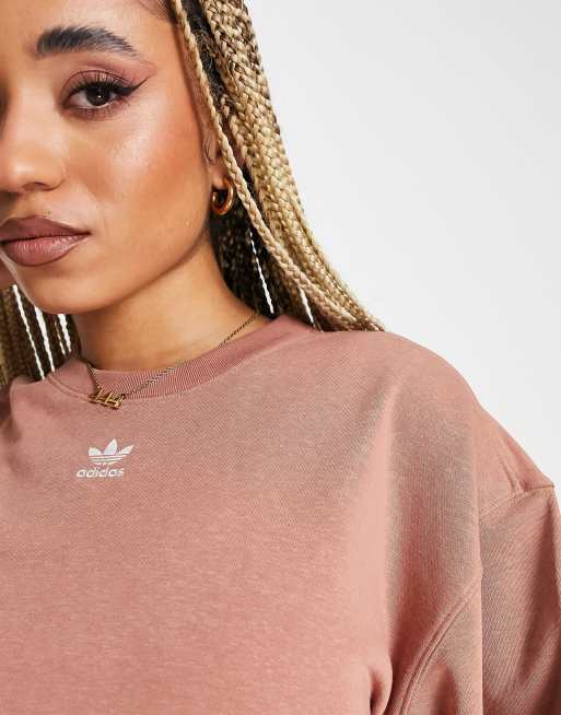 orange in Essentials Originals sweatshirt Trefoil ASOS | adidas