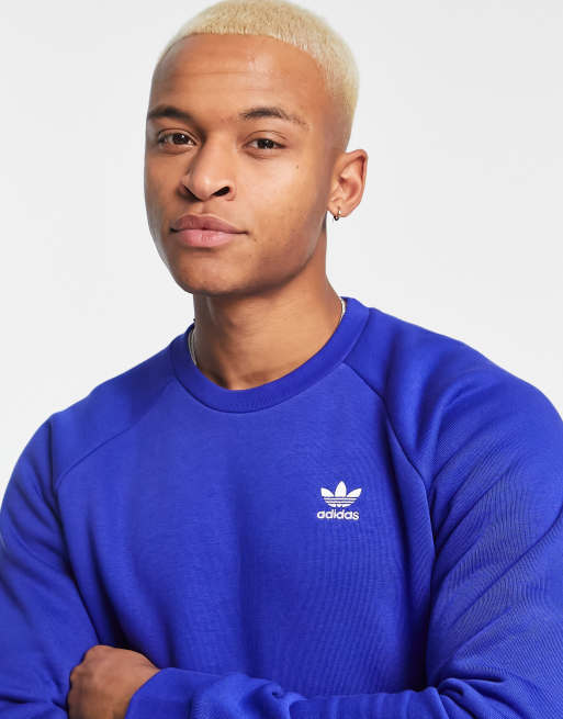 adidas pullover blue