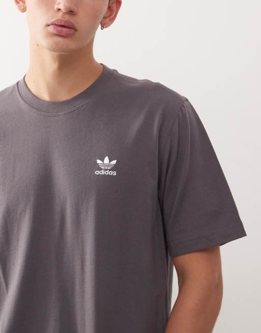 adidas Originals – Trefoil Essentials – T-Shirt in Grau, 5 von 5