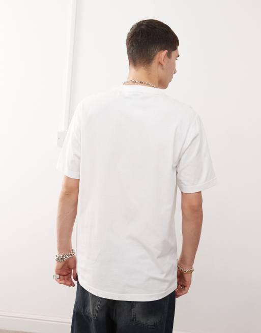 adidas Originals – Trefoil Essentials – T-Shirt in Weiß, 4 von 4