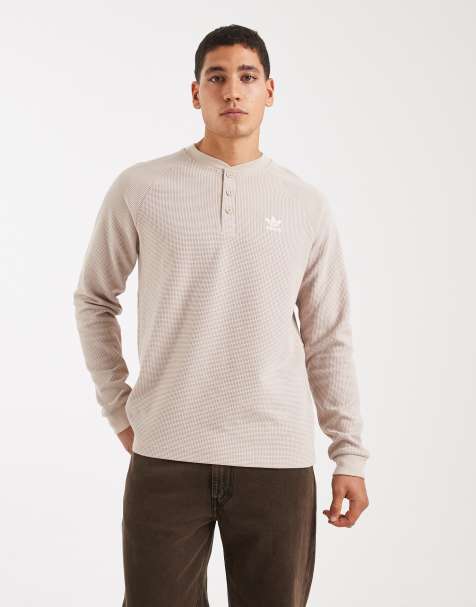 adidas Originals - Trefoil Essentials - T-shirt kaki pietra - view 1