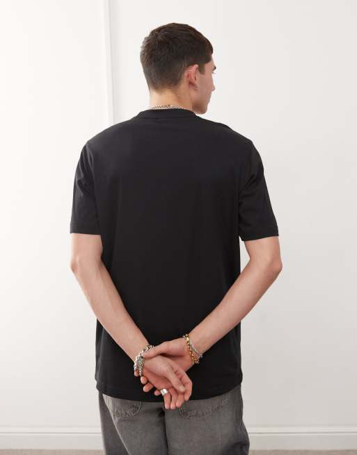 adidas Originals - Trefoil Essentials - T-shirt nera, 4 di 4
