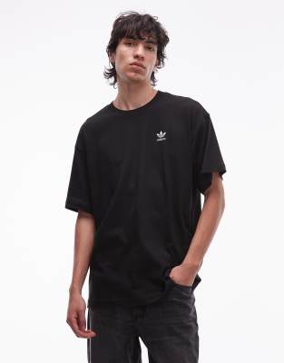 adidas Originals - Trefoil Essentials - T-shirt oversize - Noir