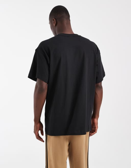 adidas Originals - Trefoil Essentials - T-shirt oversize - Noir, 5 de 5