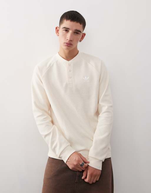 adidas Originals Trefoil essentials tee in wonder white