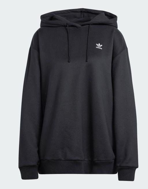 Adidas trefoil hoodie oversize online