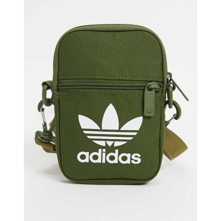 Adidas trefoil best sale festival bag