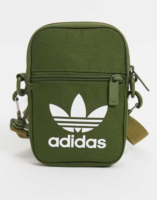 Adidas originals flight 2025 bag in khaki