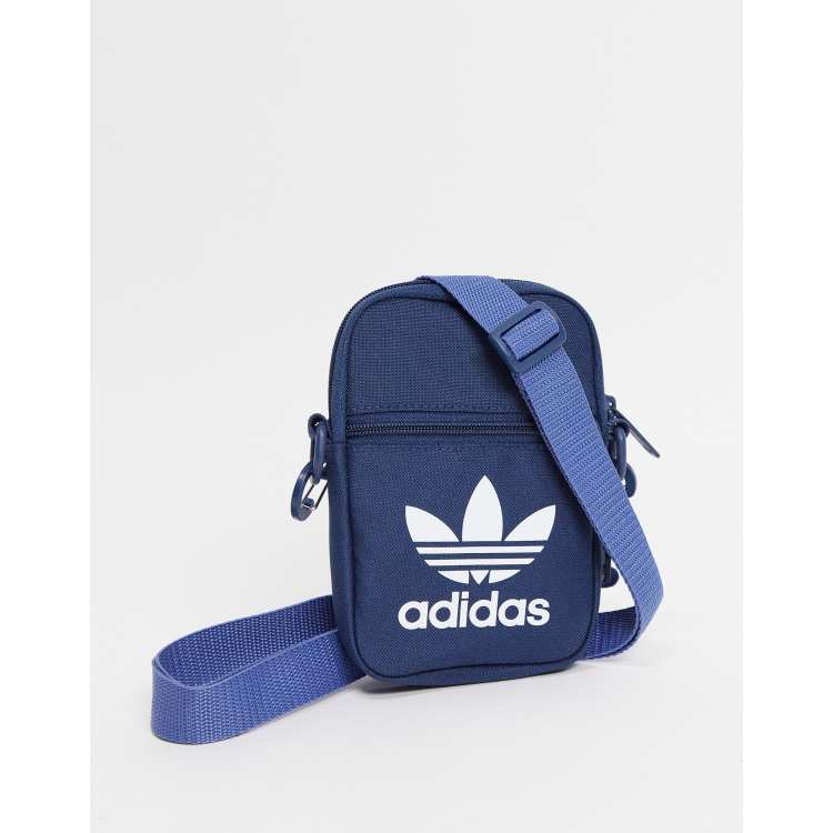 adidas Originals trefoil festival bag in navy | ASOS