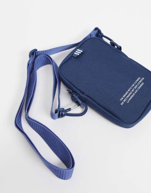 adidas Originals trefoil festival bag in navy | ASOS