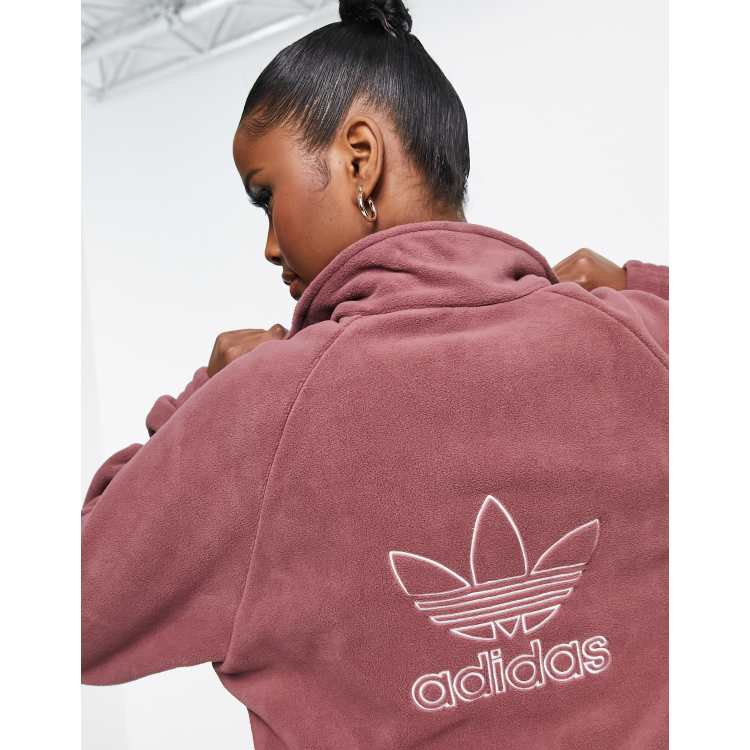 Adidas Originals Adidas Crop Full Zip Damen Jacke Adidas Originals