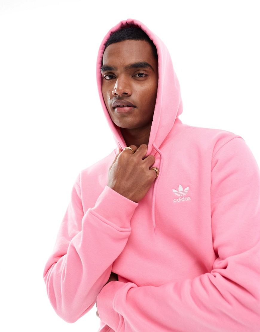 adidas Originals Trefoil hoodie in pink