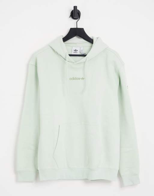 Adidas trefoil shop hoodie linen