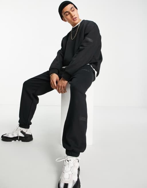 adidas trefoil linear sweat pant
