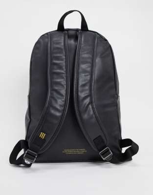 adidas originals sport backpack black gold