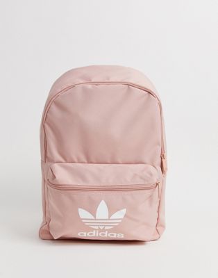 pink adidas trefoil backpack
