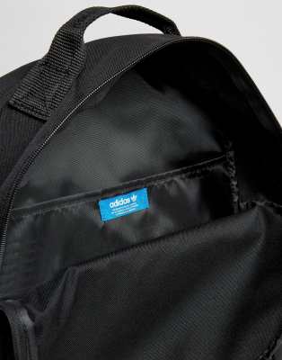 adidas originals trefoil logo black backpack