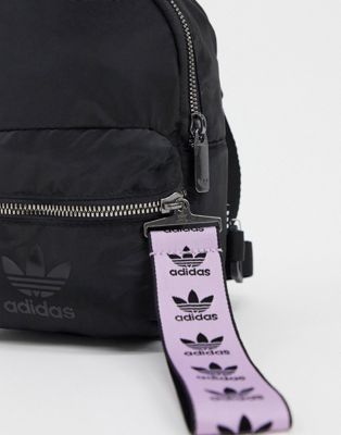 adidas mini backpack lilac