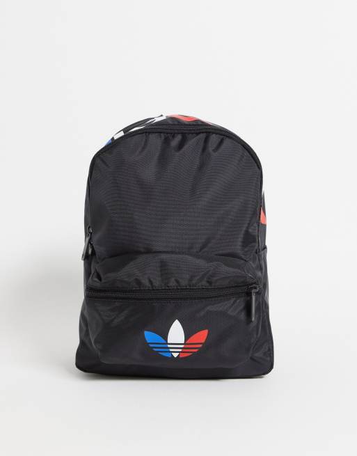 adidas Originals trefoil mini backpack in black | ASOS